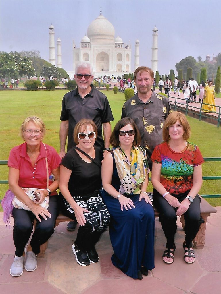 Group at Taj Mahal, Agra