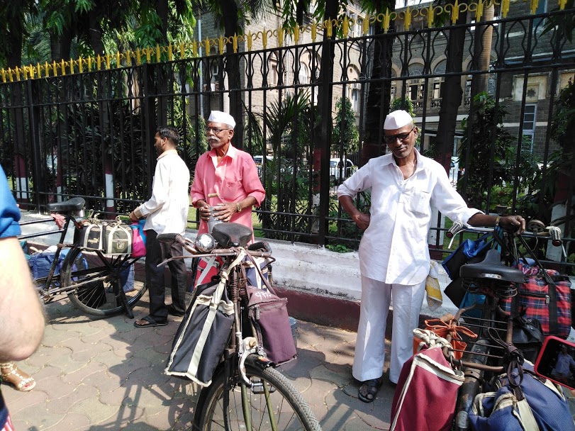 Dabbawalas (famous lunch box delivery personnel), Mumbai