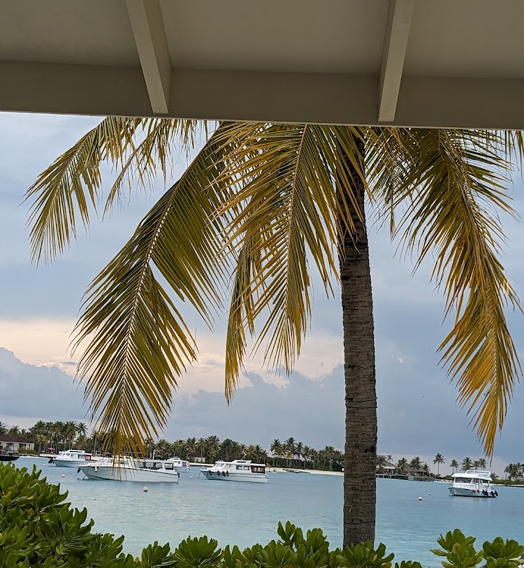 Views from Beach Resort in Maldives 