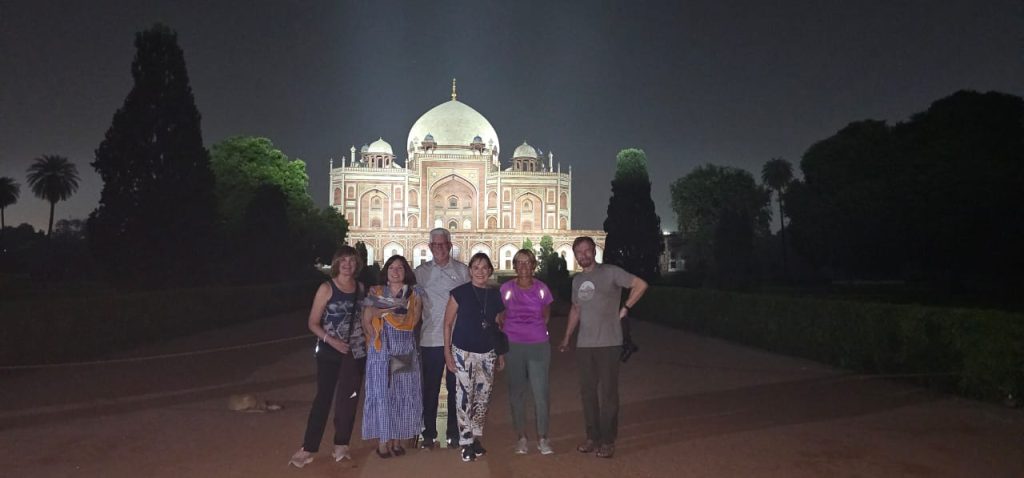 Night view at Humayun's Toumb, New Delhi Night view at Humayun's Toumb, New Delhi